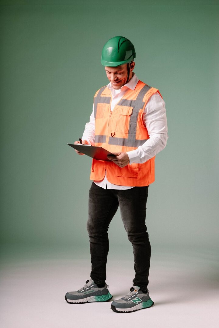 NEW BALANCE Sicherheits-Halbschuh BOA Cremorne Gr. 40 S3L alloy/grün MEFFCAPB