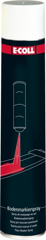 E-COLL Bodenmarkier-Spray weiss 750ml Spraydose E-COLL Bodenmarkier-Spray weiss 750ml Spraydose