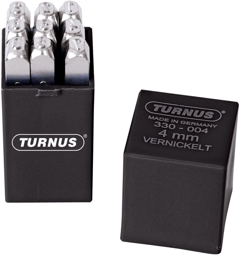 TURNUS Schlagzahlensatz vernickelt SH 2mm