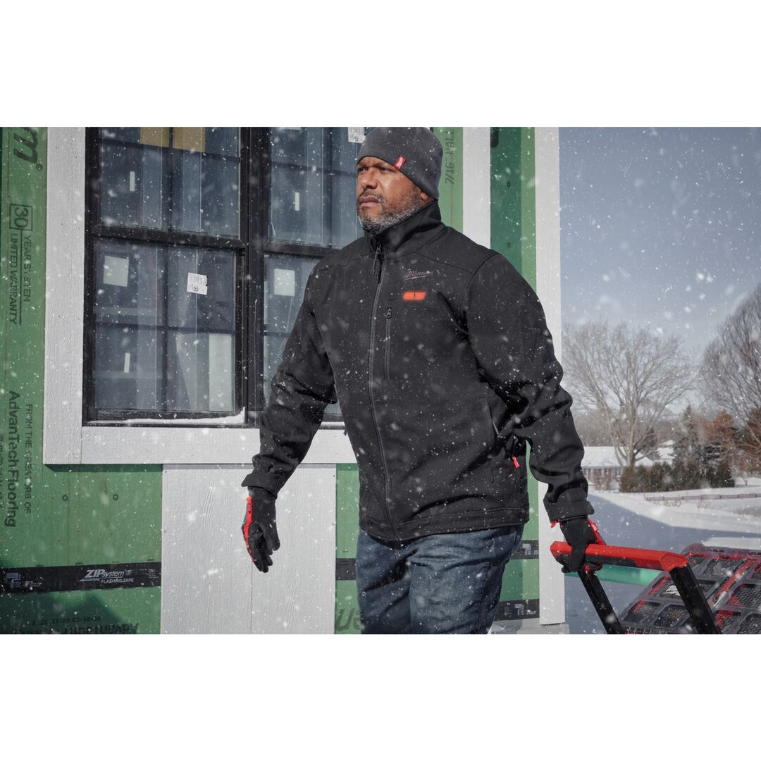 MILWAUKEE Akku-Thermo-Jacke M12 HJBL5-0 schwarz, Gr. S MILWAUKEE Akku-Thermo-Jacke M12 HJBL5-0 schwarz, Gr. S