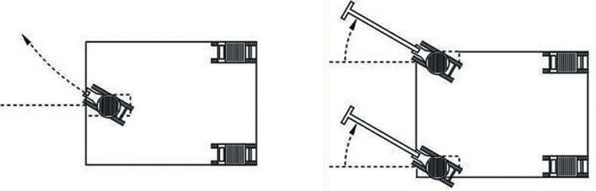 Tranportroller -12 Tonnen CTA-8 - 50x 22,2 x10 cm