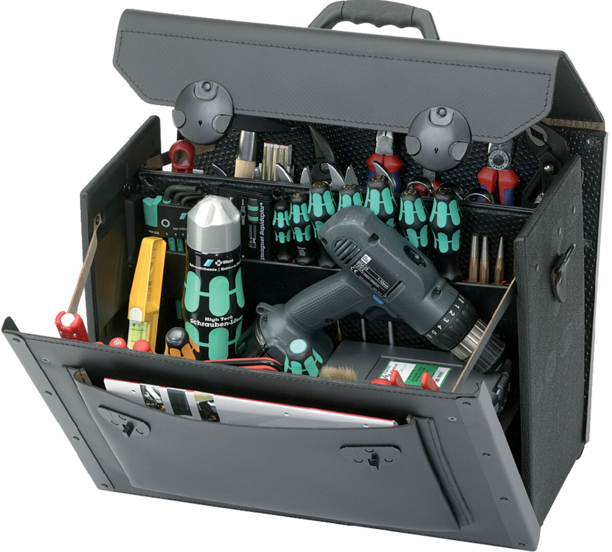 PARAT Werkzeugtasche Top-Line 450x190x340mm schw. PARAT Werkzeugtasche Top-Line 450x190x340mm schw.