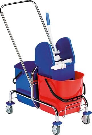 Doppelfahreimer verchromt, 2x15l Doppelfahreimer verchromt, 2x15l