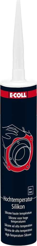 E-COLL Hochtemperatur-Silikon 310ml rot E-COLL Hochtemperatur-Silikon 310ml rot