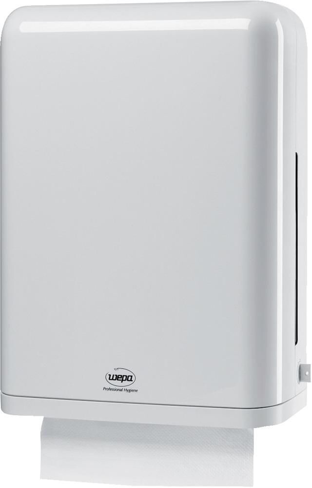 WEPA Handtuchspender 331010 440x330x150mm Kunststoff weiß WEPA Handtuchspender 331010 440x330x150mm Kunststoff weiß