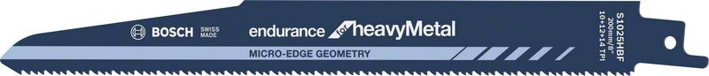 BOSCH Säbelsägeblatt S 1025 HBF Endurance for Heavy Metal VE 5