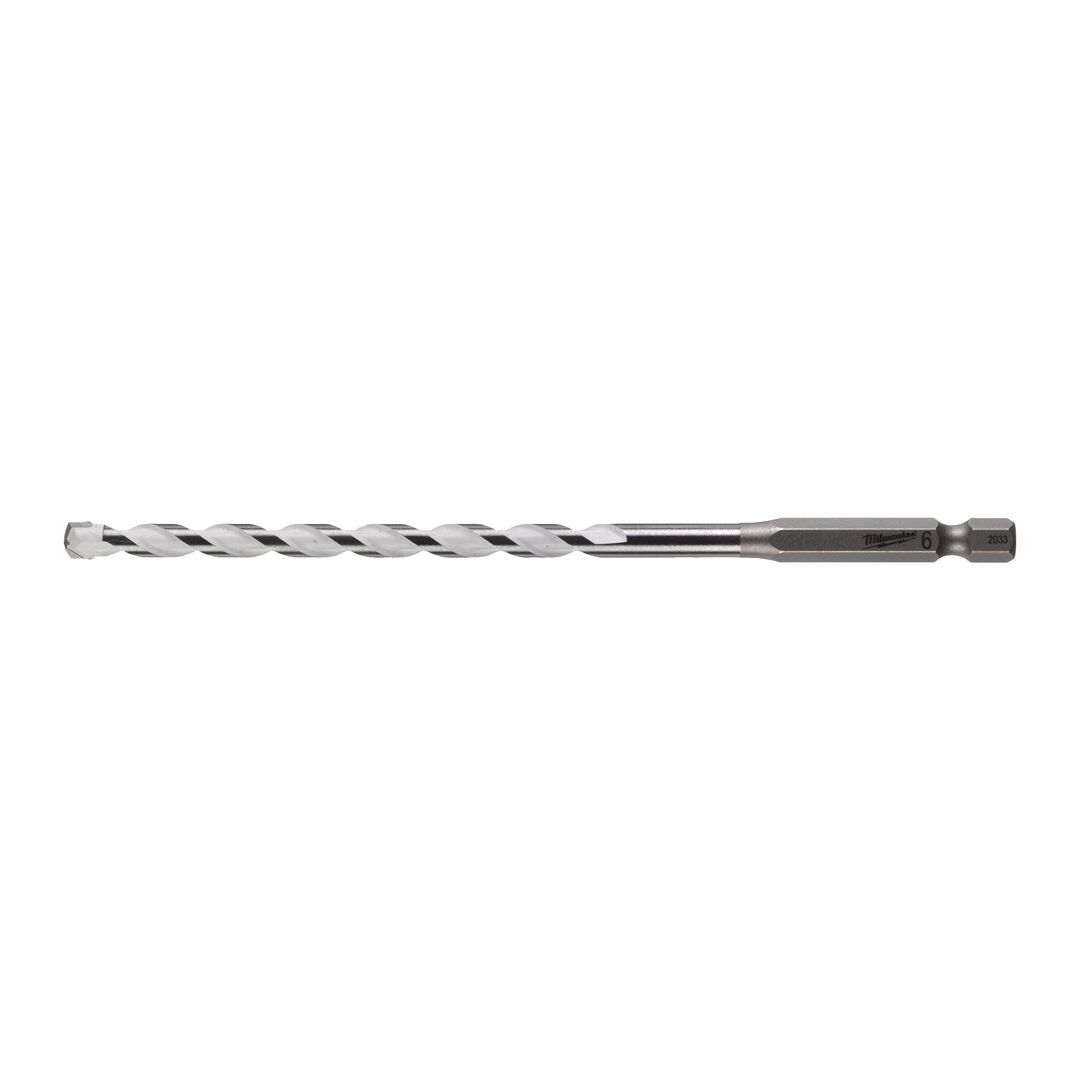 MILWAUKEE SHOCKWAVE Multimaterial Bohrer 1/4" hex, 6 x 150 mm
