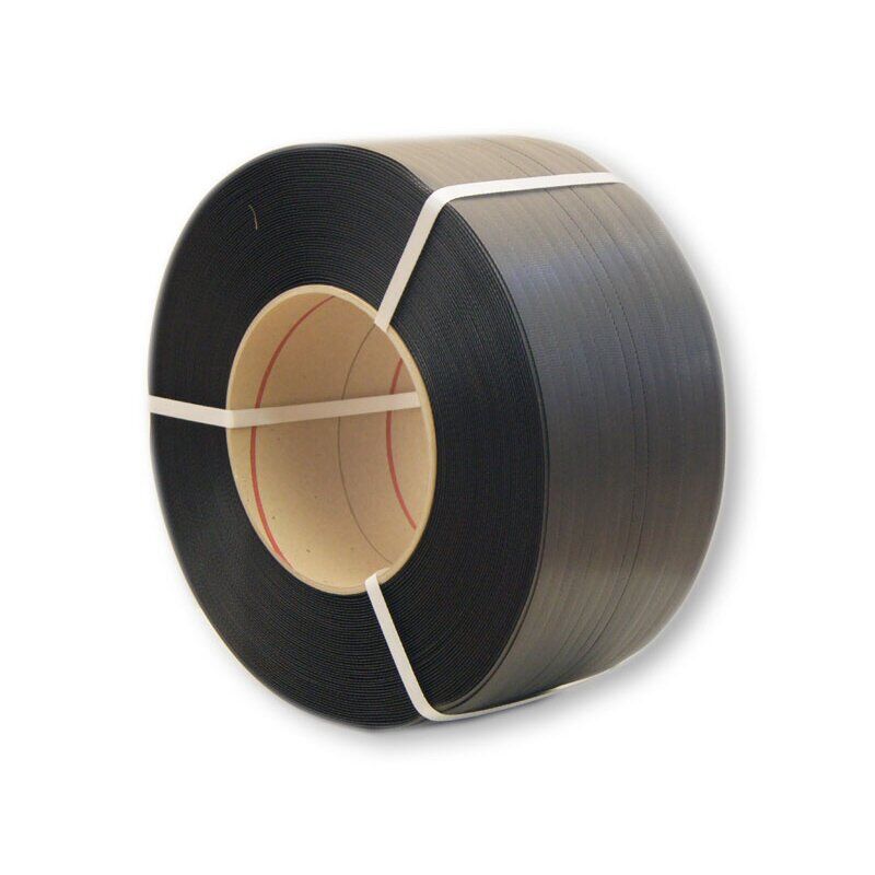 PP-Umreifungsband schwarz 12,0x0,55mm breit 3000mtr/rol.Hülse PP-Umreifungsband schwarz 12,0x0,55mm breit 3000mtr/rol.Hülse