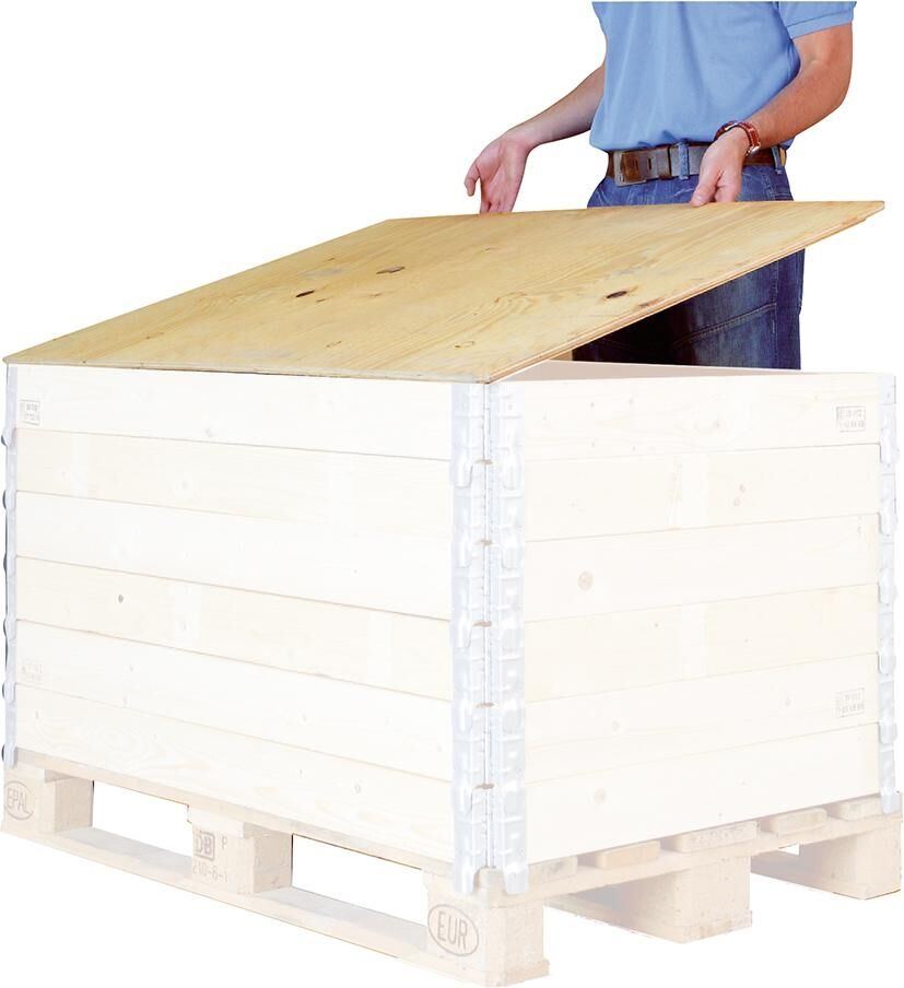 Holzaufsatzdeckel 800x600x8mm Holzaufsatzdeckel 800x600x8mm