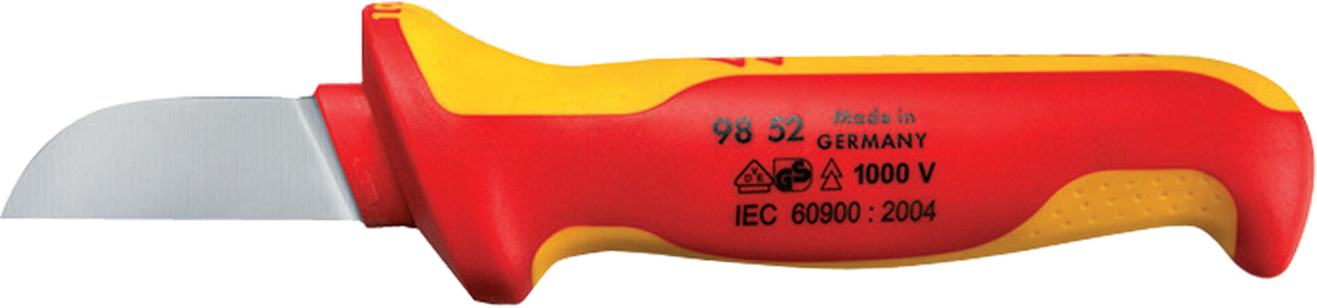 KNIPEX 98 52 Kabelmesser isolierender Mehrkohne-Griff VDE 190mm KNIPEX 98 52 Kabelmesser isolierender Mehrkohne-Griff VDE 190mm