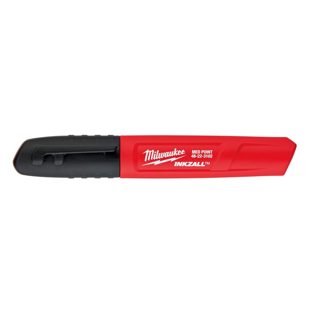 MILWAUKEE INKZALL feiner Permanentmarker schwarz MILWAUKEE INKZALL feiner Permanentmarker schwarz