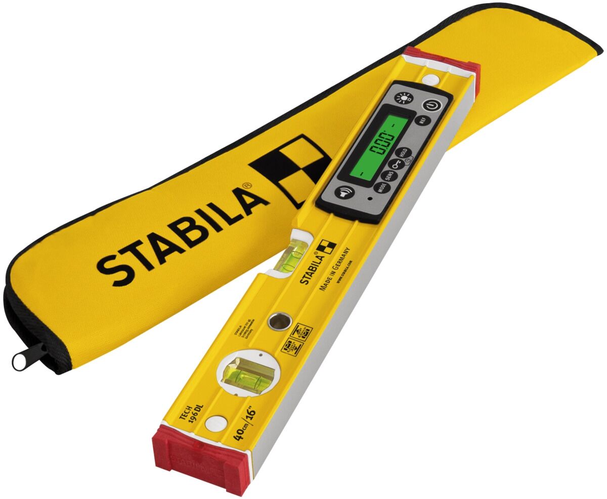 STABILA Elektronik-Wasserwaage TECH 196 DL, 40 cm