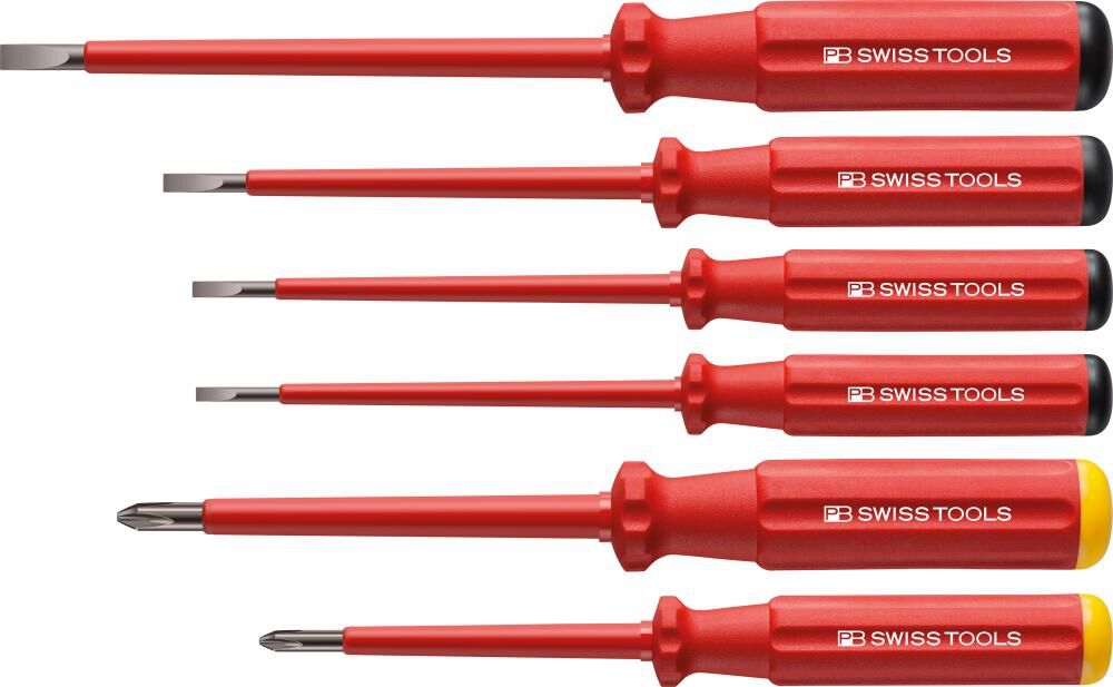 PB SWISS TOOLS Tools Schraubendreher-Set VDE 6-teilig Schlitz/PH im Karton PB SWISS TOOLS Tools Schraubendreher-Set VDE 6-teilig Schlitz/PH im Karton
