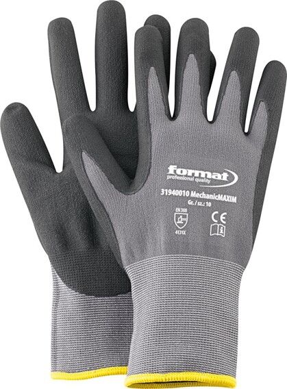 FORMAT Montagehandschuh Maxim ohne Noppen Gr. 8 FORMAT Montagehandschuh Maxim ohne Noppen Gr. 8