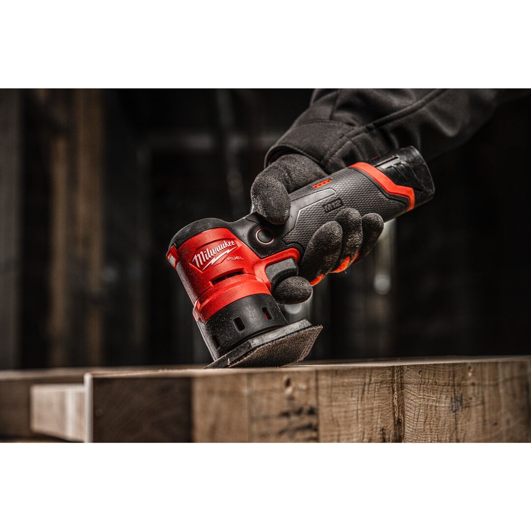 MILWAUKEE Akku-Exzenterschleifer M12FDSS-0B, solo MILWAUKEE Akku-Exzenterschleifer M12FDSS-0B, solo