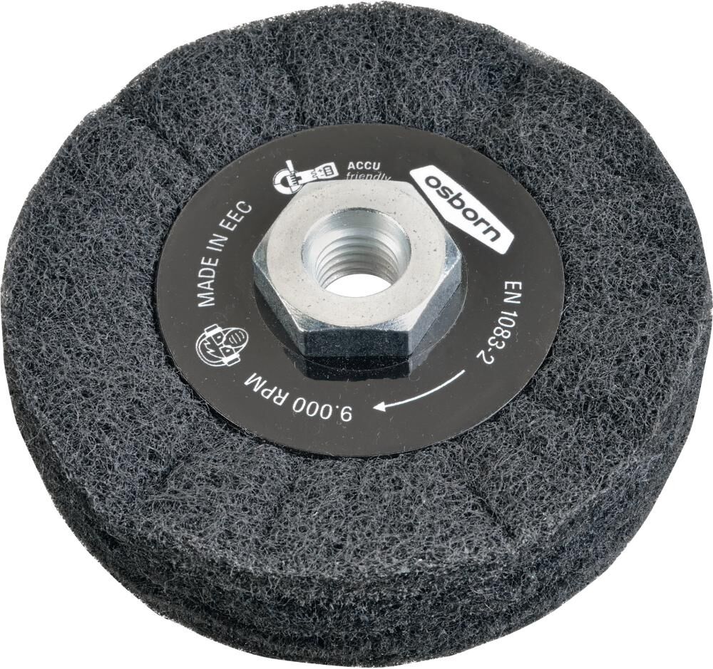 OSBORN Satinierring 100mm Vlies fine OSBORN Satinierring 100mm Vlies fine