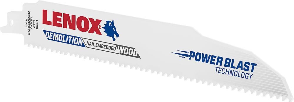 LENOX Säbelsägeblatt DEMOLITION 2St. 225x22x1,6mm 10 Z LENOX Säbelsägeblatt DEMOLITION 2St. 225x22x1,6mm 10 Z
