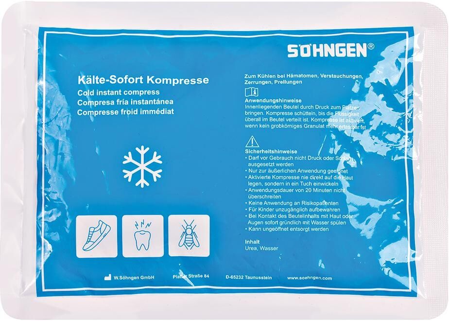 SÖHNGEN Kälte Sofortkompresse keine Vorkühlung erforderlich Größe: 21x15 cm SÖHNGEN Kälte Sofortkompresse keine Vorkühlung erforderlich Größe: 21x15 cm