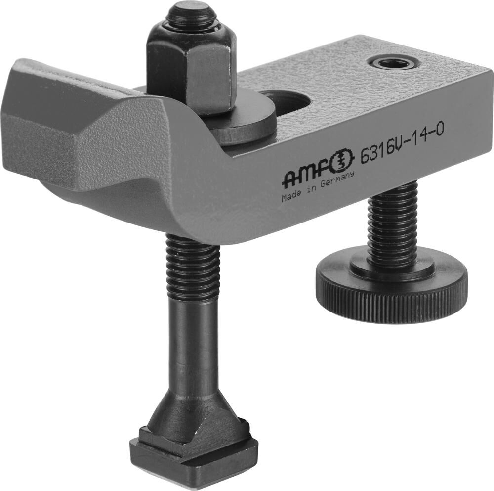 AMF verstellbares Spanneisen gekröpft 16/36-71mm