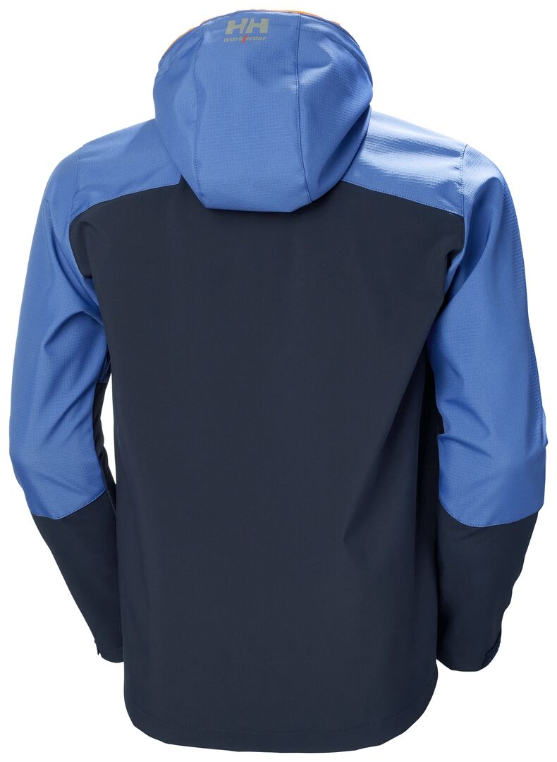 HELLY HANSEN Oxford Softshell-Jacke 74290 Gr. M NAVY/STONE BLUE HELLY HANSEN Oxford Softshell-Jacke 74290 Gr. M NAVY/STONE BLUE