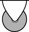 BS ROLLEN Bockrolle 100mm LG.K 40mmschwer Lack Gussfelge BS ROLLEN Bockrolle 100mm LG.K 40mmschwer Lack Gussfelge