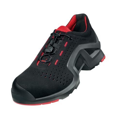 UVEX 1 x-tended Sicherh.-Halbschuh gelocht Gr. 40 W11 S1PL ESD SR schwarz/rot 8519.2 UVEX 1 x-tended Sicherh.-Halbschuh gelocht Gr. 40 W11 S1PL ESD SR schwarz/rot 8519.2
