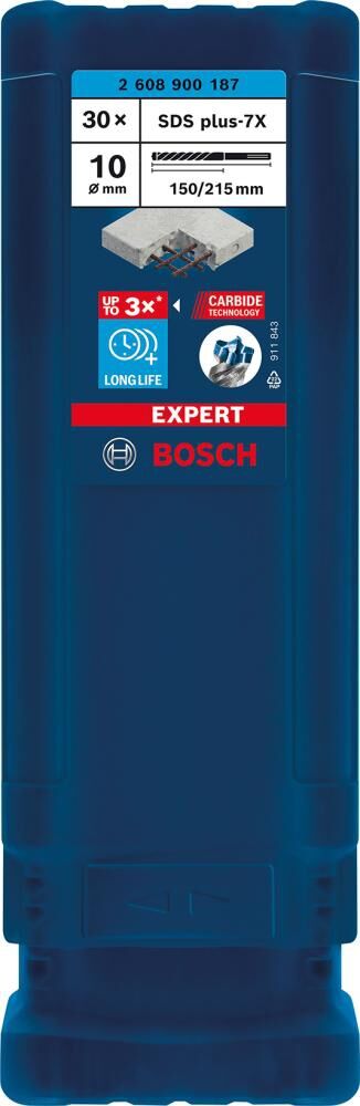 BOSCH Hammerbohrer SDS-plus 7x 10x150x215mm 30St EXPERT