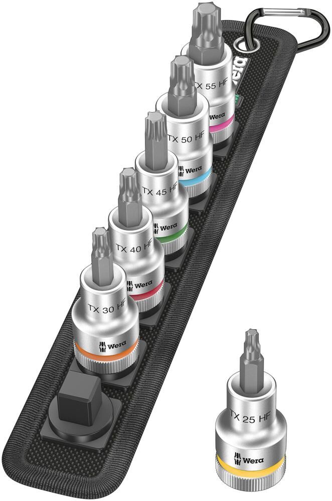 Schraubendr.Eins.Grt.1/2" 6tlg. TX m.Haltef. Wera Schraubendr.Eins.Grt.1/2" 6tlg. TX m.Haltef. Wera