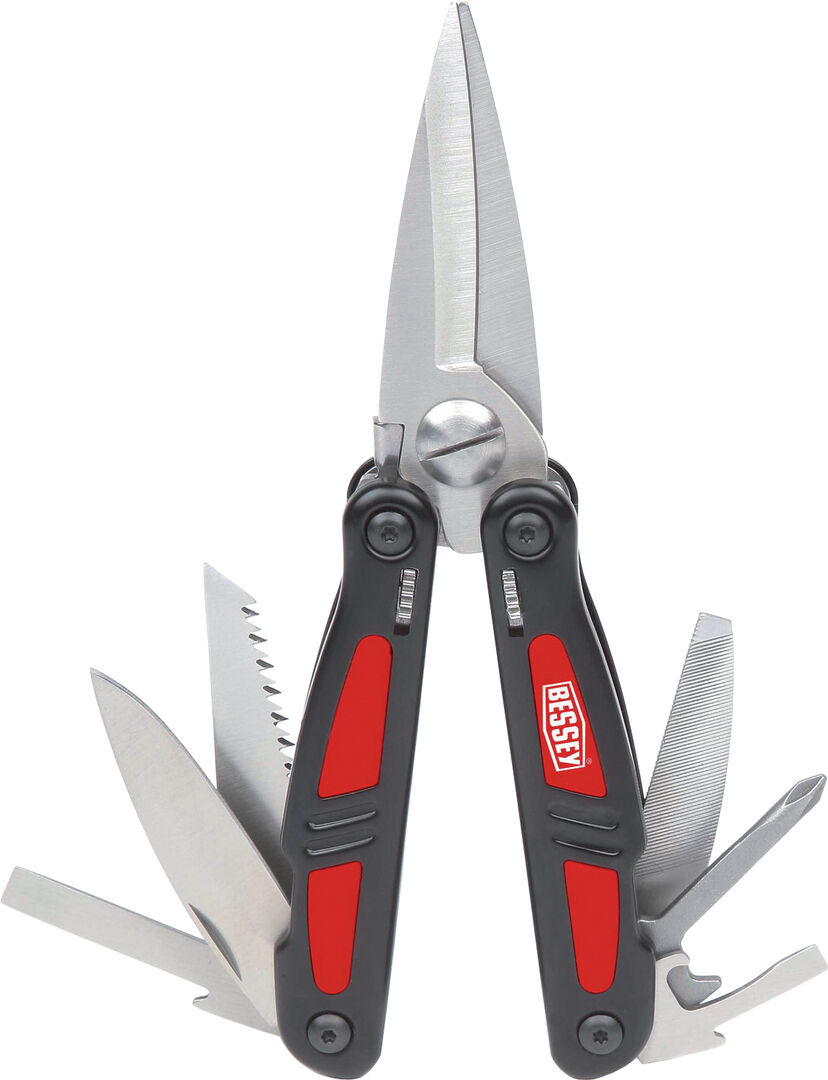 BESSEY Multifunktionswerkzeug INOX DBST mit großer Schere BESSEY Multifunktionswerkzeug INOX DBST mit großer Schere