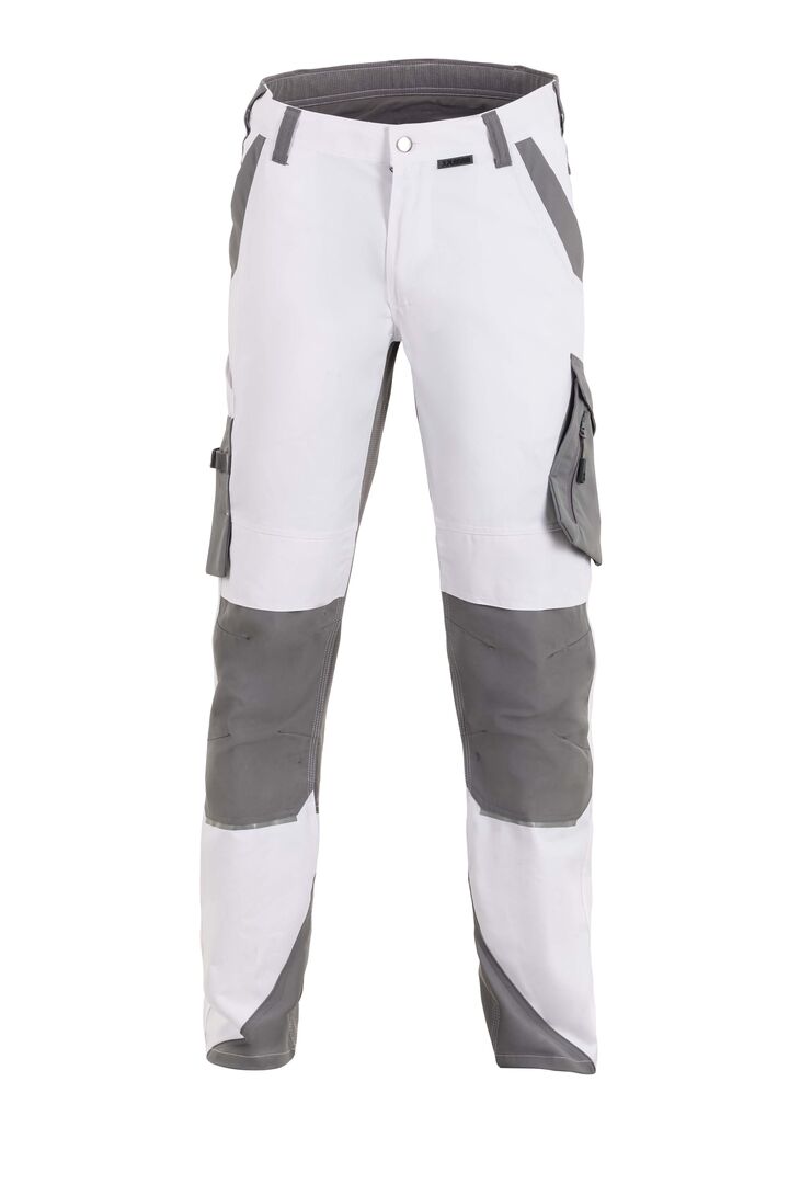 PLANAM Herren-Bundhose Norit kurz Farbe: weiß/zink Größe: 24 PLANAM Herren-Bundhose Norit kurz Farbe: weiß/zink Größe: 24