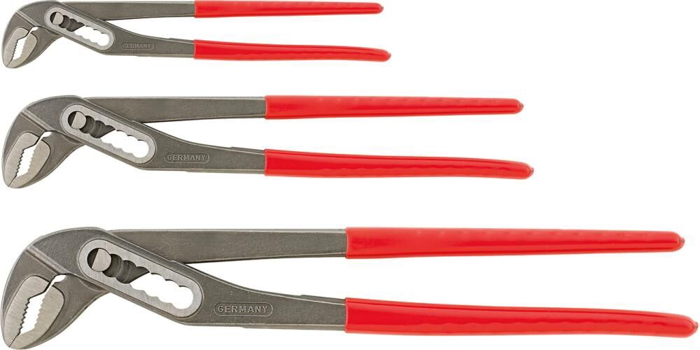 FORMAT Wasserpumpenzangen-Set 3-teilig 170/250/300mm FORMAT Wasserpumpenzangen-Set 3-teilig 170/250/300mm