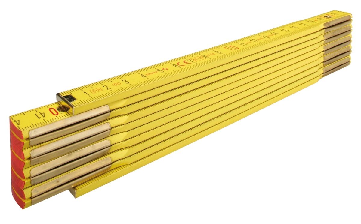 Gliedermassstab Holz 2m 907 gelb Stabila Gliedermassstab Holz 2m 907 gelb Stabila