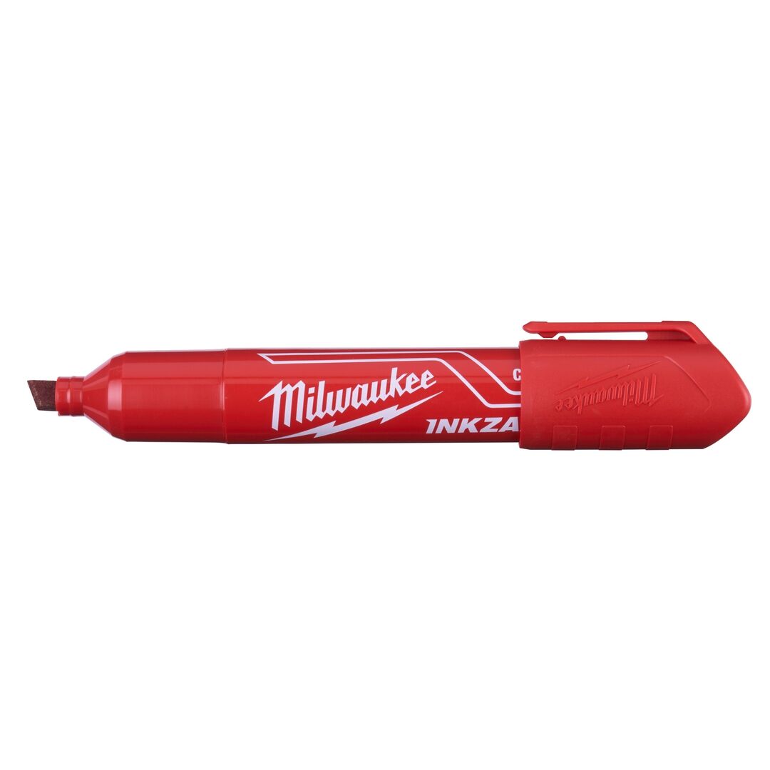 MILWAUKEE INKZALL Permanentmarker Keilspitze L rot