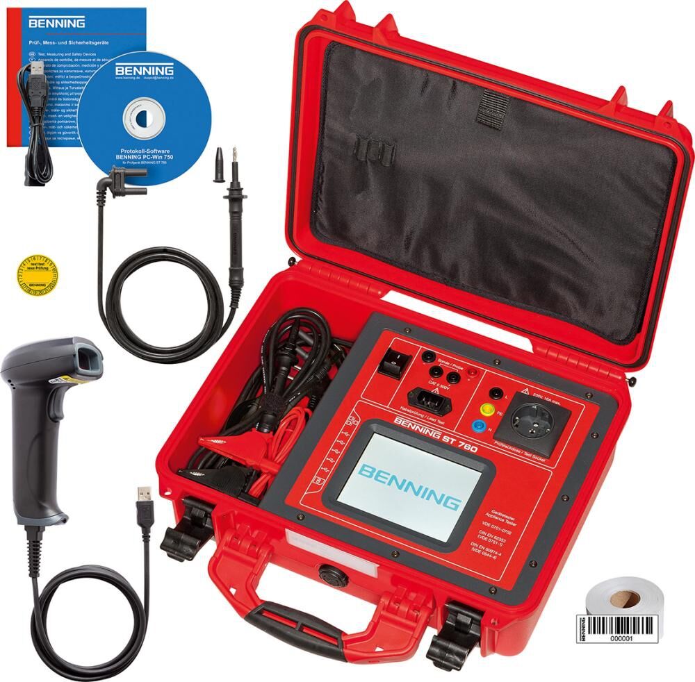 BENNING Gerätetester 760+ SET 050335