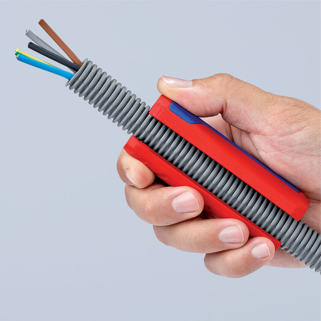 KNIPEX 90 22 01 SB TwistCut Wellrohrschneider 100 mm