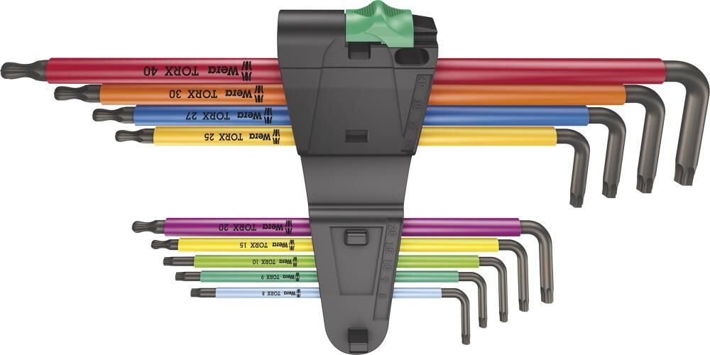 WERA Winkelschlüsselsatz 967/9 TX XL Multicolour 1 05024480001