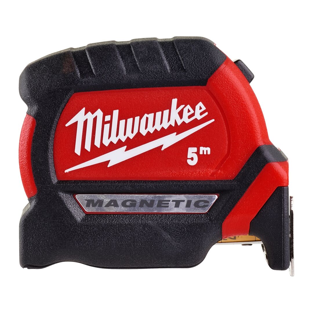 MILWAUKEE Premium-Bandmaß 5m magnetisch 27mm breites Band MILWAUKEE Premium-Bandmaß 5m magnetisch 27mm breites Band