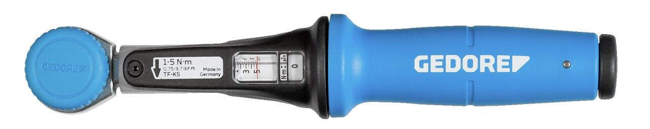 GEDORE Drehmomentschlüssel TORCOFIX K 1/4" 1-5 Nm, TF-K5, 3288226