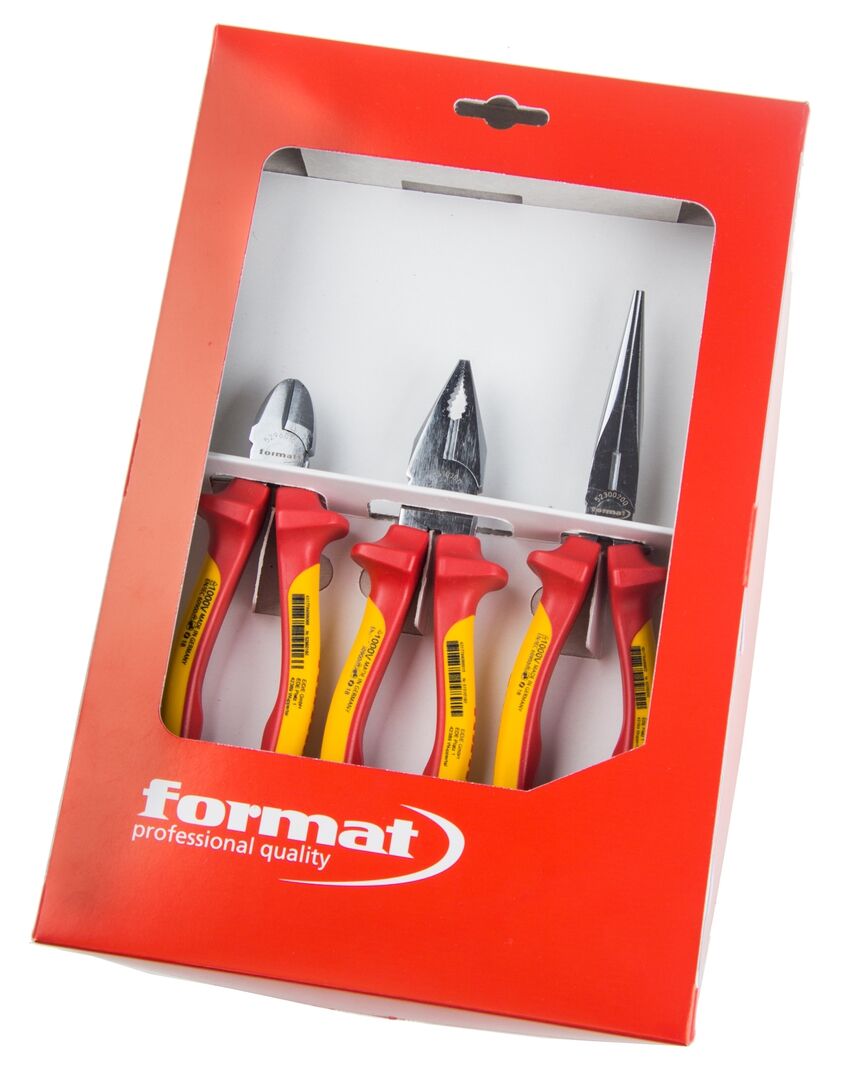 FORMAT VDE-Zangensatz 3-teilig FORMAT VDE-Zangensatz 3-teilig