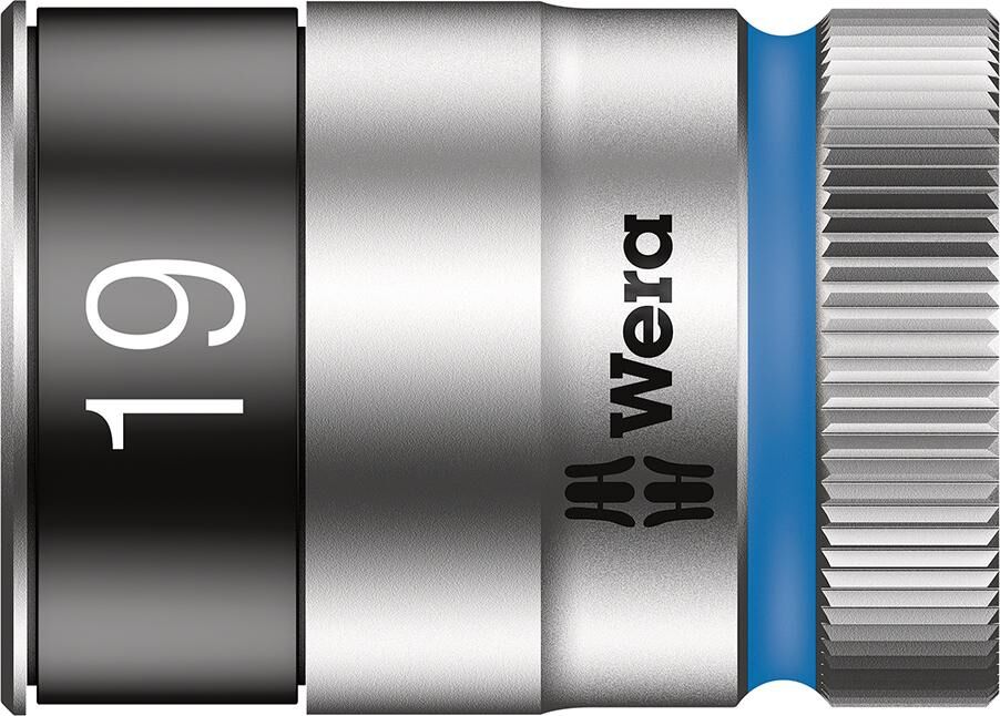 Steckschl.-Einsatz 1/2" 19mm  6kt. Haltef.   Wera