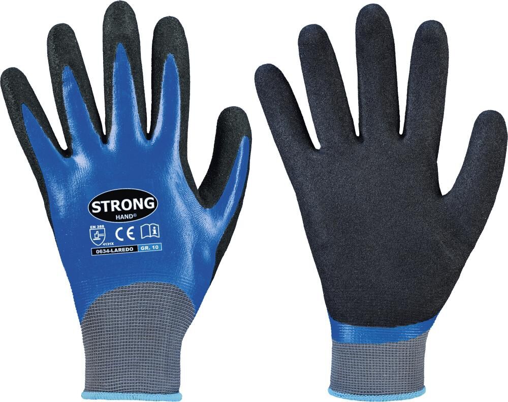 STRONGHAND Strickhandschuh Laredo Nitril Gr. 10 STRONGHAND Strickhandschuh Laredo Nitril Gr. 10