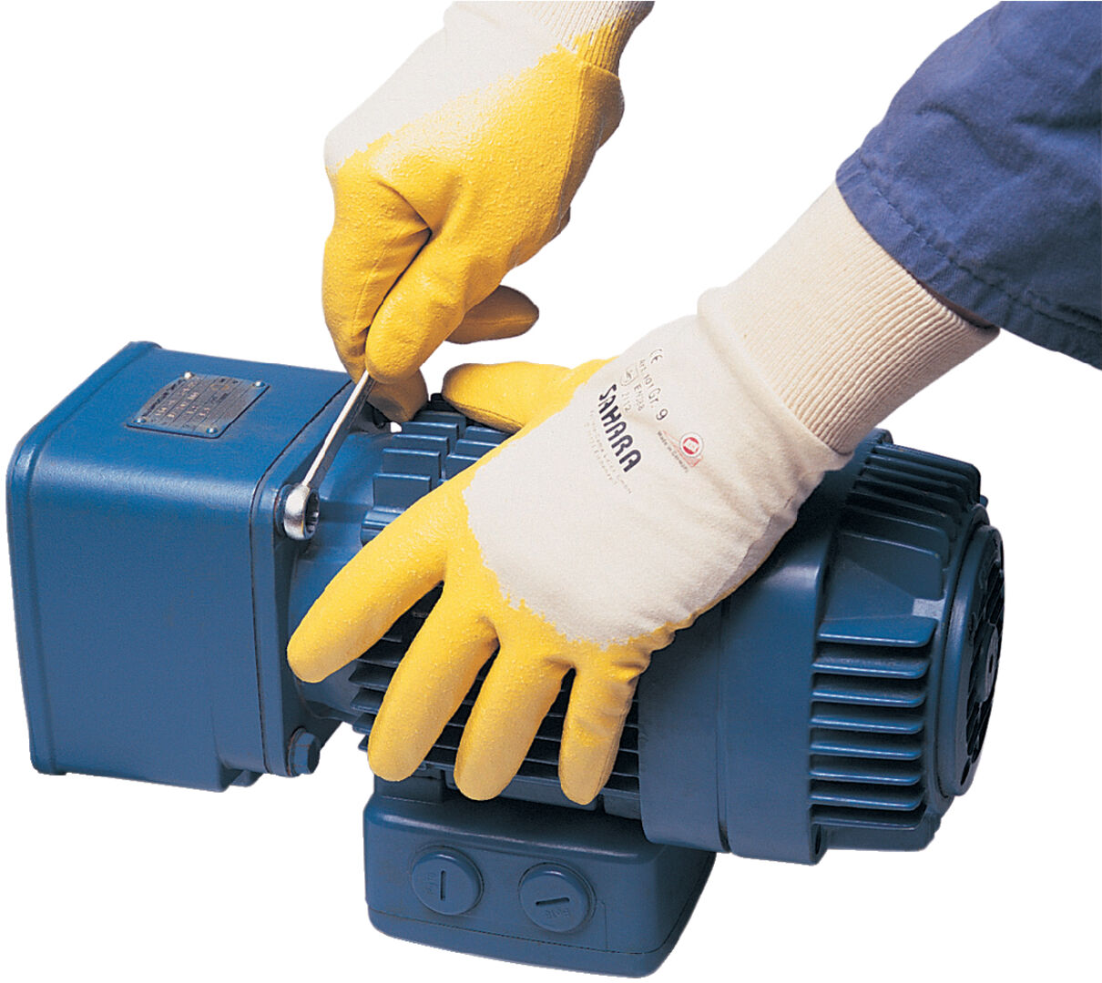 KCL Montage-Handschuh Sahara 100 Gr. 8 Nitril gelb KCL Montage-Handschuh Sahara 100 Gr. 8 Nitril gelb