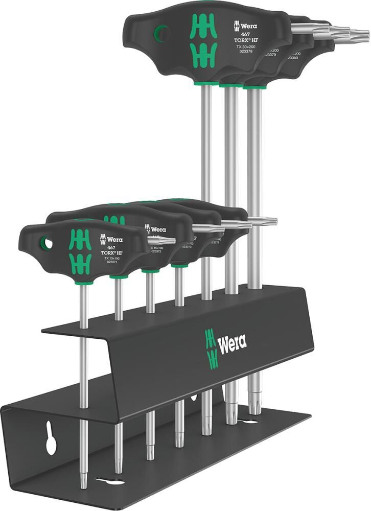 WERA 467/7 TORX® HF Set 2 Schraubendrehersatz Quergriff TORX®