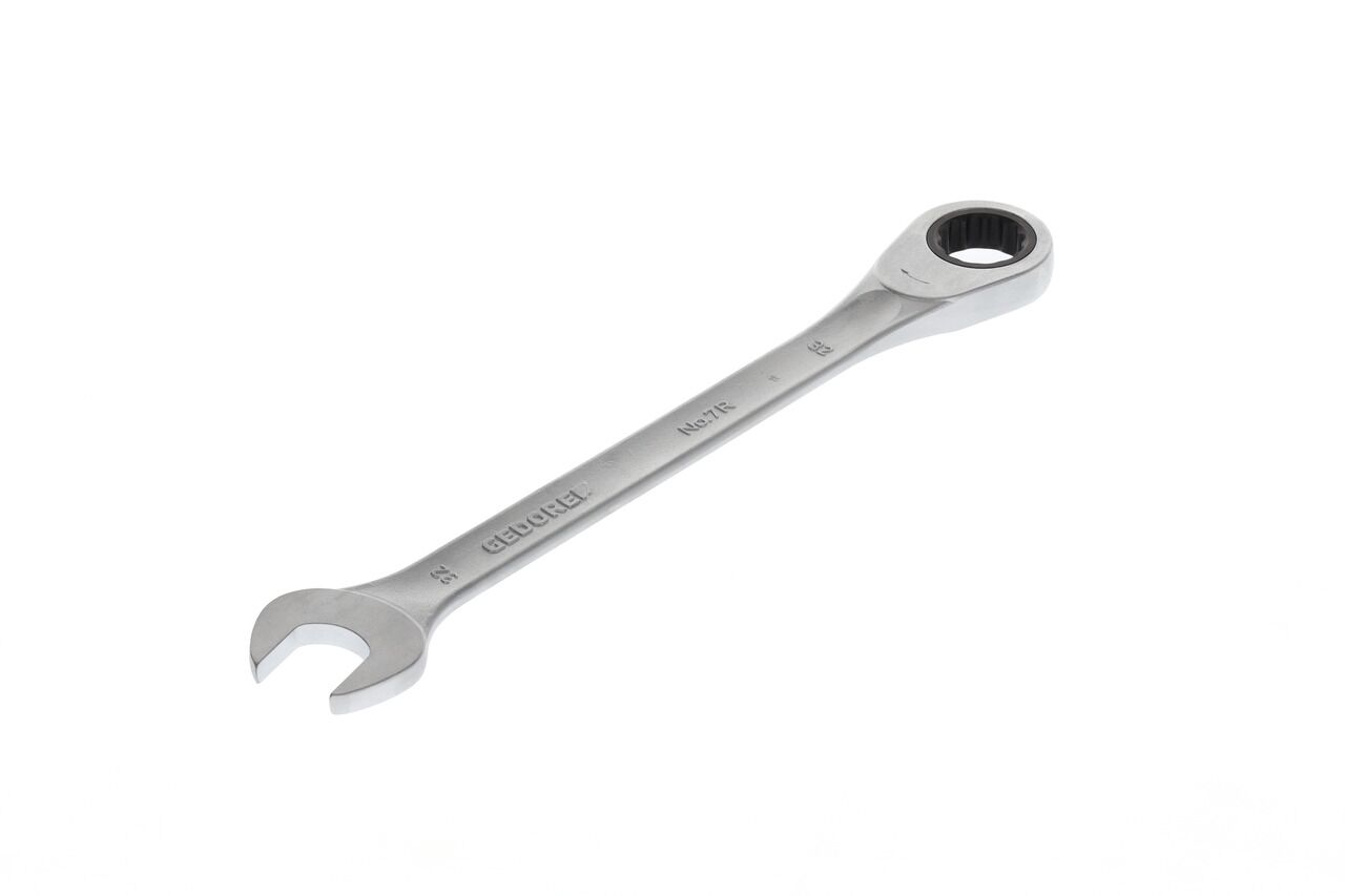 GEDORE Maulschlüssel mit Ringratsche UD-Profil 32mm, 7 R 32, 2297248