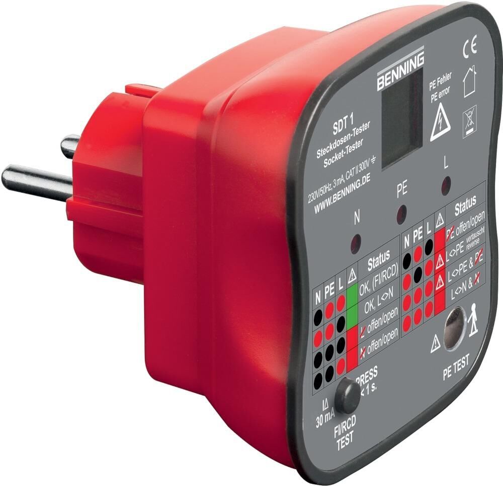 BENNING Steckdosentester SDT 1 BENNING Steckdosentester SDT 1