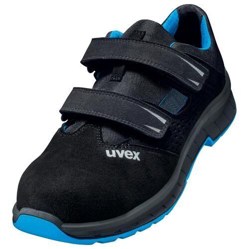 UVEX 2 trend Sicherheits-Sandale Gr. 41 W11 S1 ESD SR schwarz/blau 6936.8