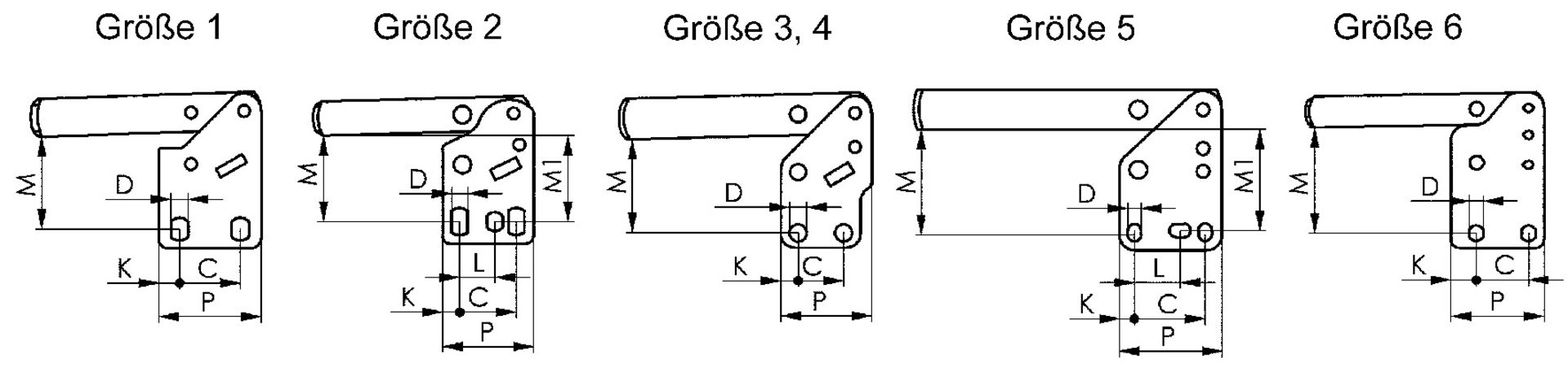 Senkrecht - Spanner 6802 Gr. 1 AMF