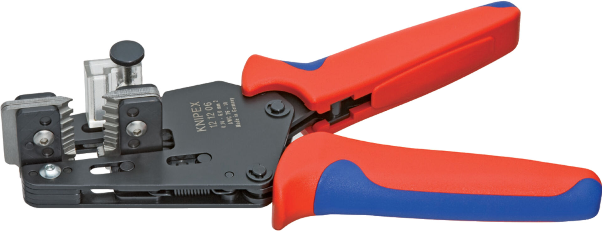 KNIPEX 12 12 06 Präzisions- Abisolierzange Mehrkohne brün. 195mm KNIPEX 12 12 06 Präzisions- Abisolierzange Mehrkohne brün. 195mm