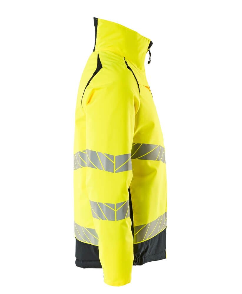 MASCOT Accel Safe Winter-Jacke Climasc. Gr. L hi-vis glb/schwarzbl 19435-231