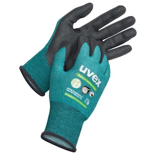 UVEX Schnittschutz-Handschuh Bamboo TwinFlex D xg Gr. 9 Schaum grün 6009.0 UVEX Schnittschutz-Handschuh Bamboo TwinFlex D xg Gr. 9 Schaum grün 6009.0
